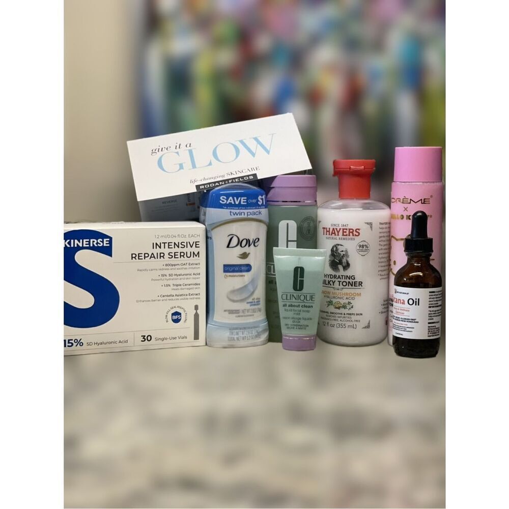 BUNDLE Clinique All About Clean & Skinerse Intensive Repair Serum & Botana Oil